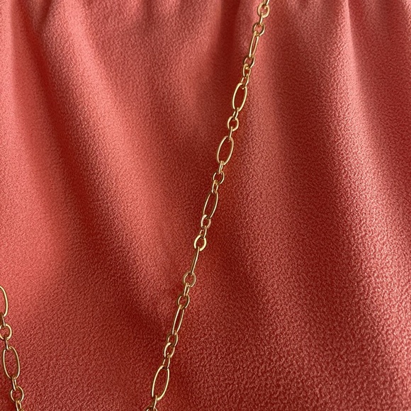 C Est.1946 Gold Boho Long Pendant Necklace with Charms - Picture 4 of 5